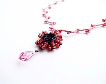 Crochet Lace Jewelry(Chic I) Crochet Necklace