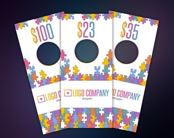 Price Hanger Tags - Clothing Rack Dividers - Price Hangers Dividers - Instant Download - Home Office Approved Color&Font