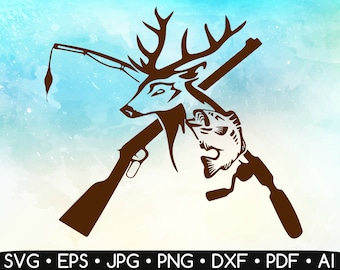 Free Free 87 Hunting And Fishing Svg SVG PNG EPS DXF File