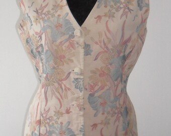 Vintage 1980s Waistcoat Ladies