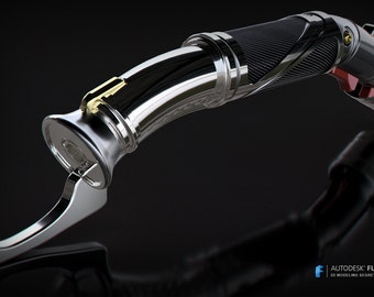 3D model Dookus Lightsaber
