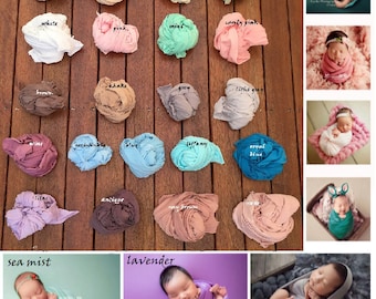 Stretch Jersey Wrap for Newborn Photography Wrap Slider Photo Prop