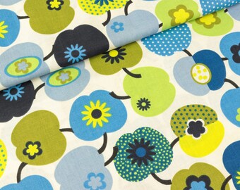 Cotton fabric Wendelin apples on white (9.90 EUR/meter)
