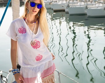 BiggDesignPomegranate Beach Dress