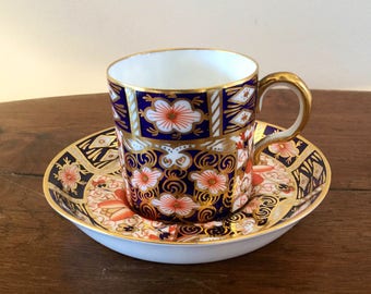 Royal Crown Derby Imari coffee cup/can