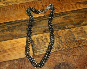 Stainless Steel Chain Maille Necklace