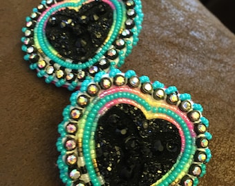 Native American beaded earrings