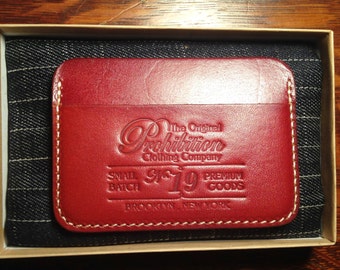 No.19 Vintage Cowhide Slim Wallet