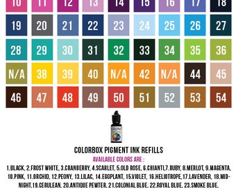 ColorBox Pigment Ink Refills
