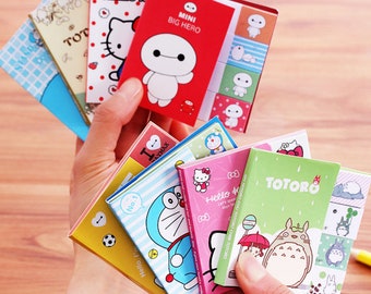 Totoro Sticky Notes, Totoro, Post it, to do, BayMax, Kawaii Notepad, cute memo pad, sticky notes set, Totoro notes, Stationery, planner
