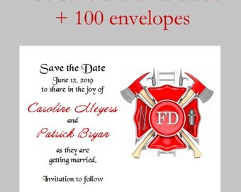 Firefighter Wedding Invitations Etsy   Il 340x270.949819050 G4ad 