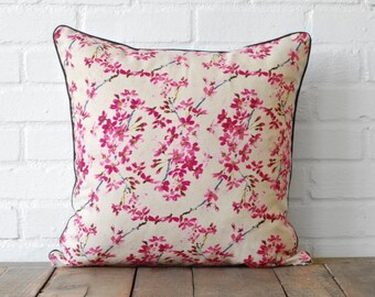 Cherry Blossoms Throw Pillow