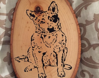 Blue Heeler Wall Hanging