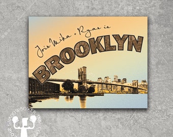 Brooklyn Post Card Save the Date