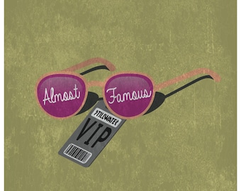 Almost Famous Minimalist Poster