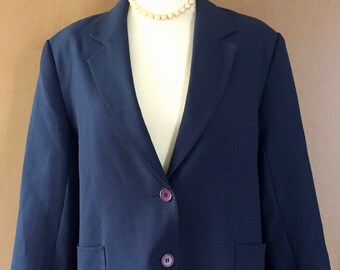 Vintage 1980s Damart men Blazer