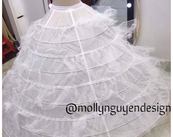 9 Hoop pettitcoat - Crinoline - hoop skirt Bridal