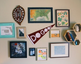 The Do Good Felt Pennant