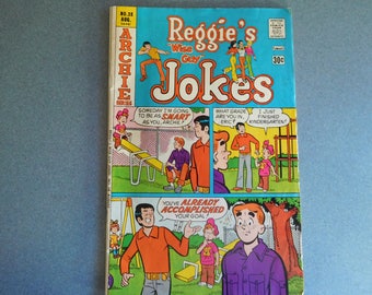 Vintage 1976 Reggie's Wise Guy Jokes Comic Book