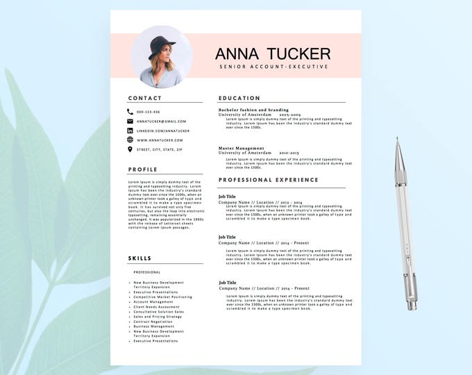 resume cv template resumeboulevard