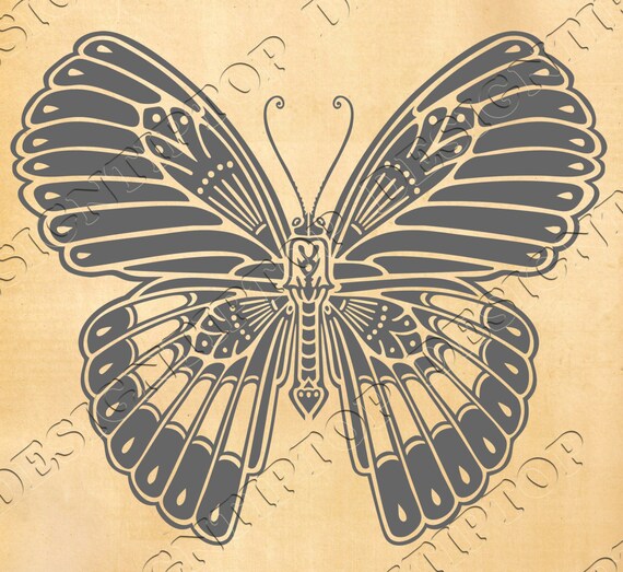 Download Beautiful butterfly SVG dxfpng eps print and cut Cricut