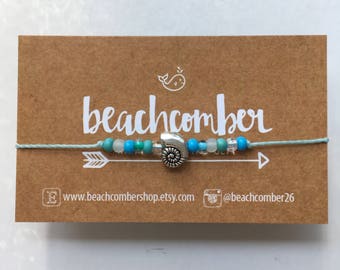 beach anklet, boho jewelry, shell anklet, friendship bracelet , beach bracelet