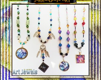 Art Jewel Necklace Handmade Jewelry Gifts - Flying Set