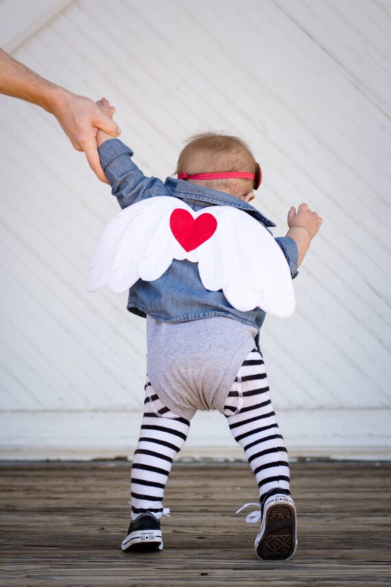 Cupid Wings Valentine Day Gift Baby Cupid Costume Cupid