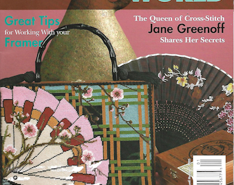 Stitcher's World March 2005 - Spring, Easter, Asian, Tuscany, Celtic, Christmas ornaments and more