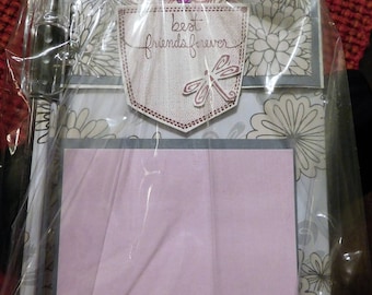 Picture Frame converted into a Post it note Holder.