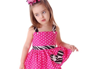 Minnie Mouse Custom Boutique Disney Bloomer Set 12m 18m 2t 3t 4t 5 6 Years