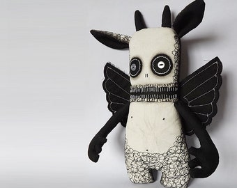 Goth Doll Gothic Art Doll Horror Dolls Macabre Oddities Monster Plush