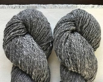 Solstice's Yarn; CVM/ Rambouillet, worsted weight, 2-ply, naturally colored