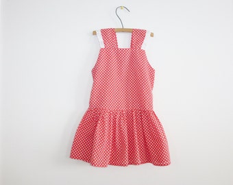 Vintage Red and White Polka Dot Dress