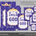 2018 LDS Primary Theme Printable Kit Instant Download I Am