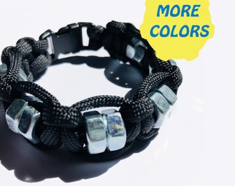 Bracelet for anxiety - hex nut fidget, sensory, Aspergers, autism, ADHD, hyperactivity