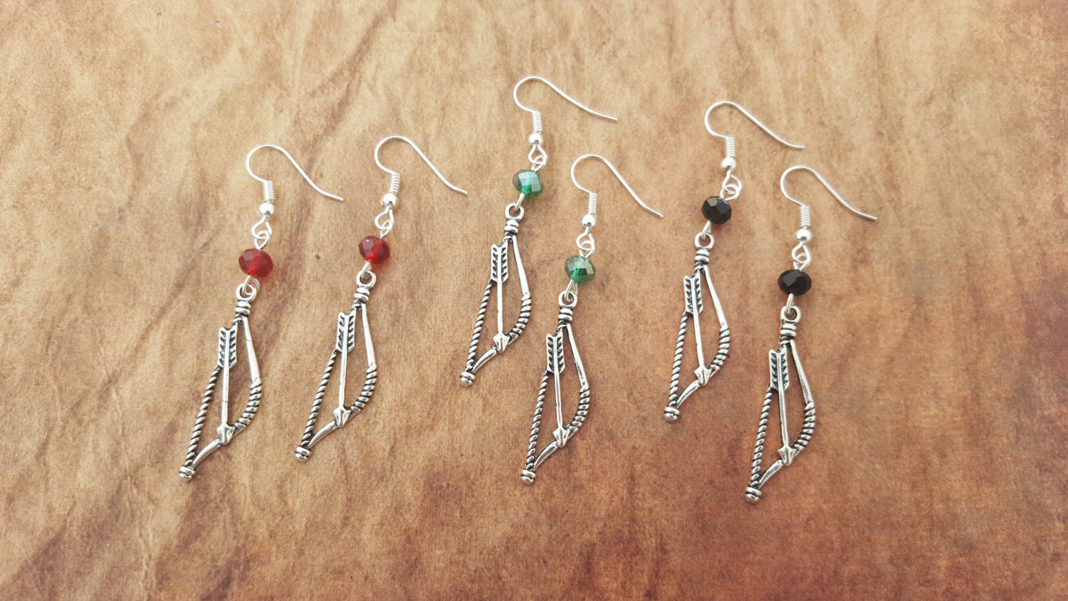 Bow And Arrow Earrings Archer Earrings Elven Jewellery