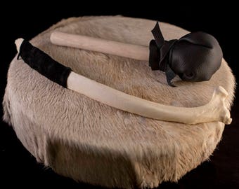 Handmade Shaman drum goat skin
