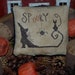 Spooky Halloween Pillow Tuck E Pattern PDF