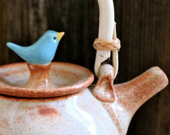 Custom-Made Birdie Teapot - 4 to 6 Weeks for Delivery- Wedding Gift