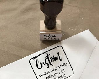 Custom Logo Handstamp, Custom Rubber Stamp