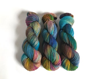 Spring Tide Sock Yarn. Nebula