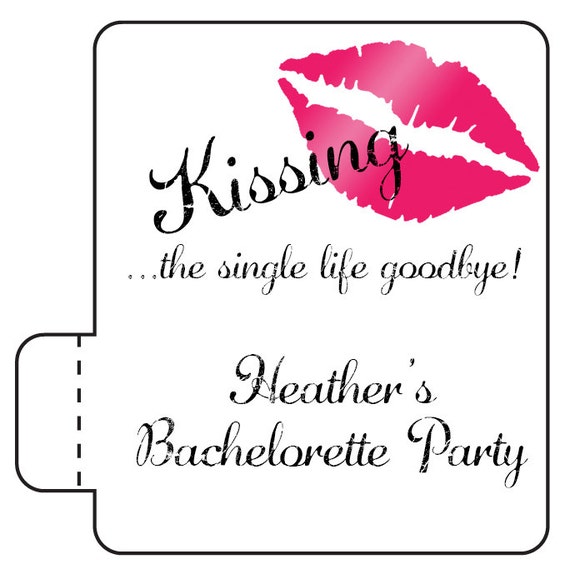 12 Lip Balm Bachelorette Party Favors Kissing the Single