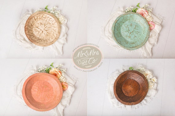 Wooden bowl prop newborn photo prop basket prop photography Wooden bowl prop newborn photo prop basket prop photography