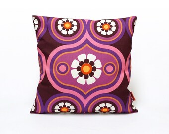 Modern Cushion Cover, retro throw pillow, sofa pillow 16x16, pillow sham, designer pillow, mid century pillow handmade by EllaOsix