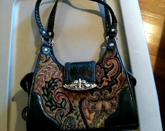 Vintage Tapestry Purse by Bueno
