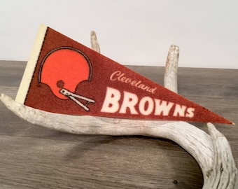 Vintage Cleveland Browns Mini Pennant