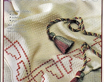Handwoven / Fabulous Finishes Weaving Magazine and Pattern Book May/June 1991 Volume XII, Number 3