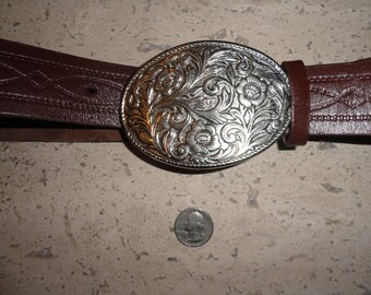 Western leather belt | Etsy