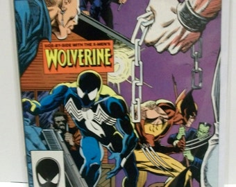 Spiderman 1987 Web of Spider-man #29 Side By Side With Wolverine VG- VF Vintage Marvel Comic Book